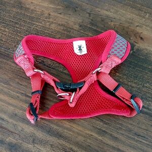 Red Mesh Dog Harness